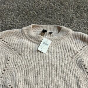 Beige Knit Sweater